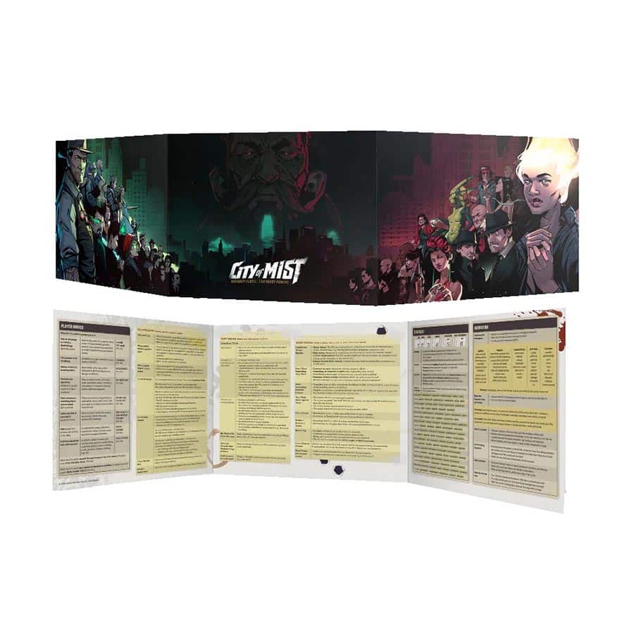 City of Mist (RPG): Master of Ceremonies Screen | Odin's Place