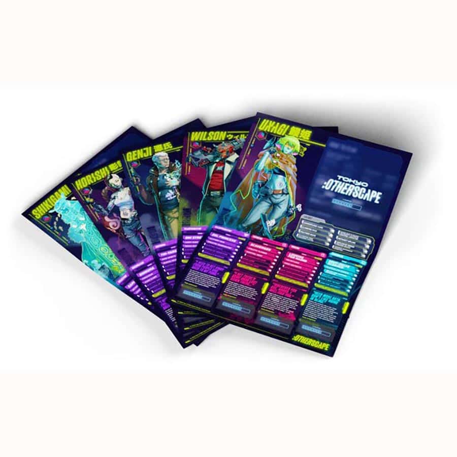 Otherscape (RPG): Character Folios Pack 1 | Odin's Place