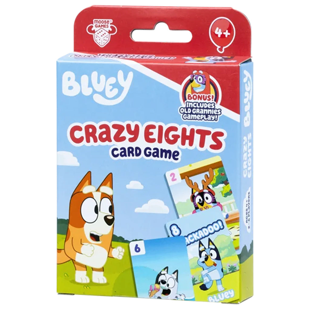 Bluey's Crazy Eights Card Game | Odin's Place