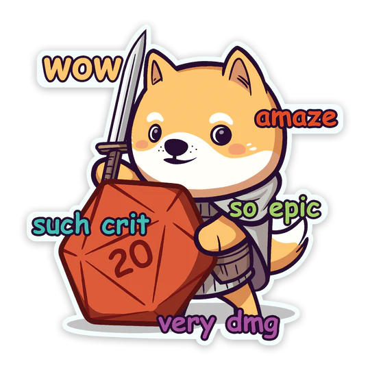 Forged Gaming: D&D Themed Vinyl Stickers | Odin's Place