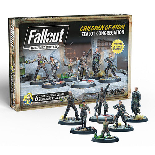 Fallout Wasteland Warfare - Children of Atom Zealot Congregation | Odin's Place