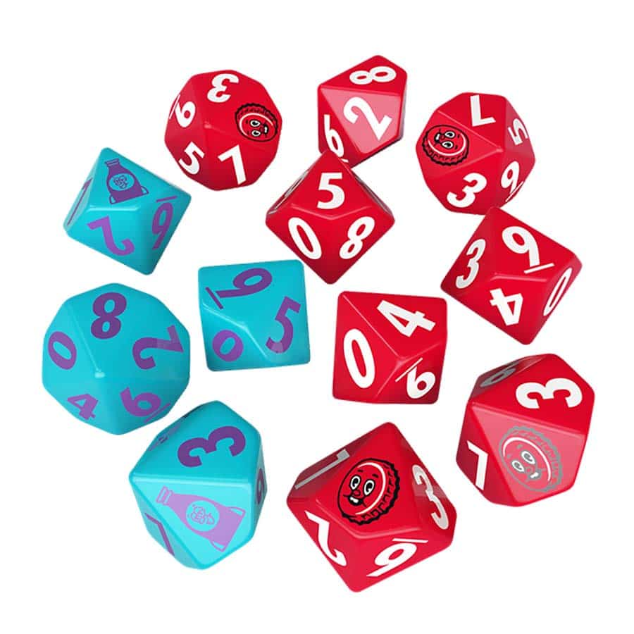 Fallout Factions: Dice and Dice Accessories Sets - Nuka Cola | Odin's Place