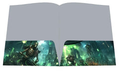 Ultra Pro Warhammer 40k: Necron Codex Aligned Datasheet & Index Card Folio | Odin's Place