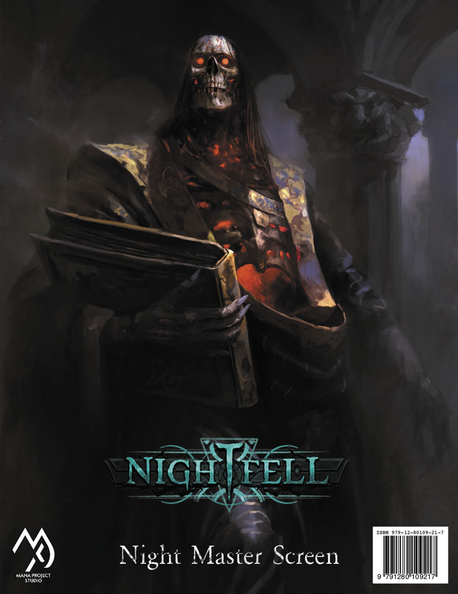 Nightfell RPG: Night Master Screen | Odin's Place
