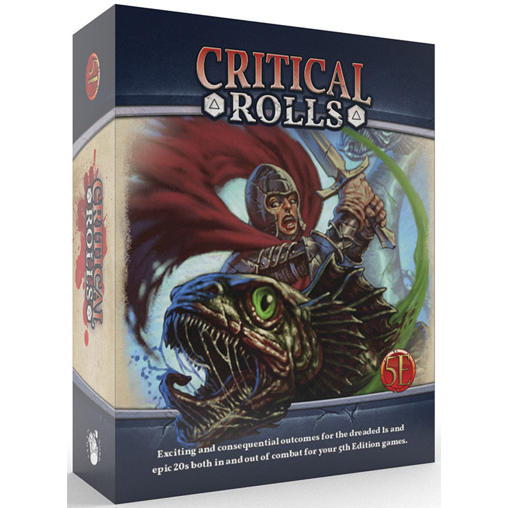 Game Masters Toolbox: Critical Rolls Box Set | Odin's Place