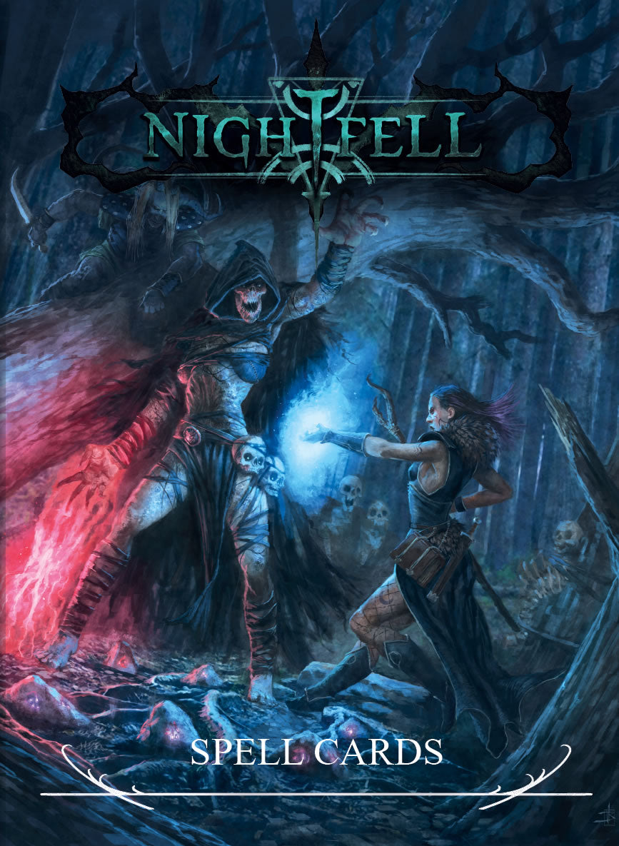 Nightfell RPG: Spell Cards | Odin's Place
