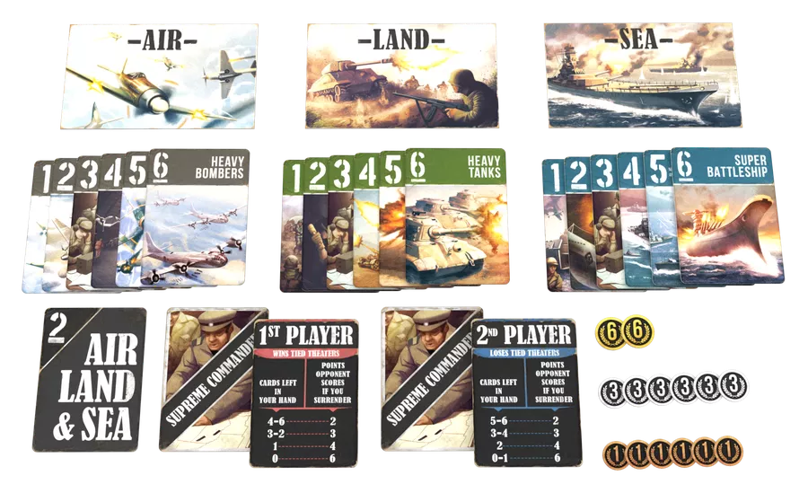 Air Land and Sea Revised Edition Board Game | Odin's Place