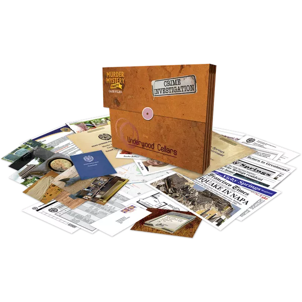 Murder Mystery Party: Case Files - Underwood Cellar | Odin's Place