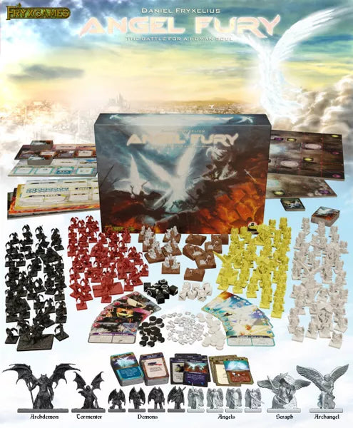 Angel Fury Board Game | Odin's Place