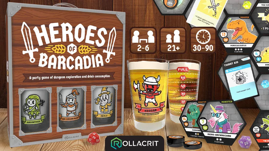DO NOT USE - Heroes of Barcadia - Kickstarter Edition | Odin's Place