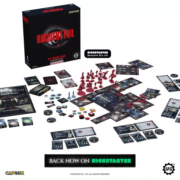 Resident Evil (1) The Board Game | Odin's Place