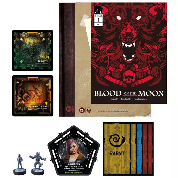 Betrayal at House on the Hill 3E: Blood on the Moon Expansion | Odin's Place