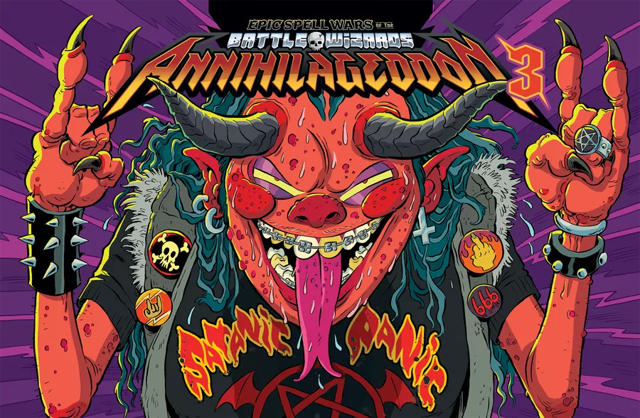 DO NOT USE - Epic Spell Wars of the Battle Wizards: ANNIHILAGEDDON 3 Satanic Panic KS Bundle | Odin's Place