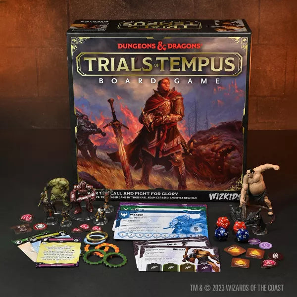 Dungeons and Dragons Trials of Tempus Board Game | Odin's Place