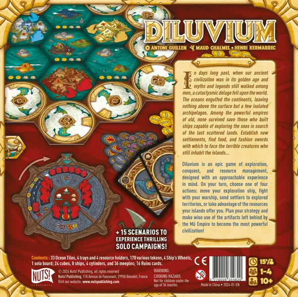 Diluvium Board Game | Odin's Place