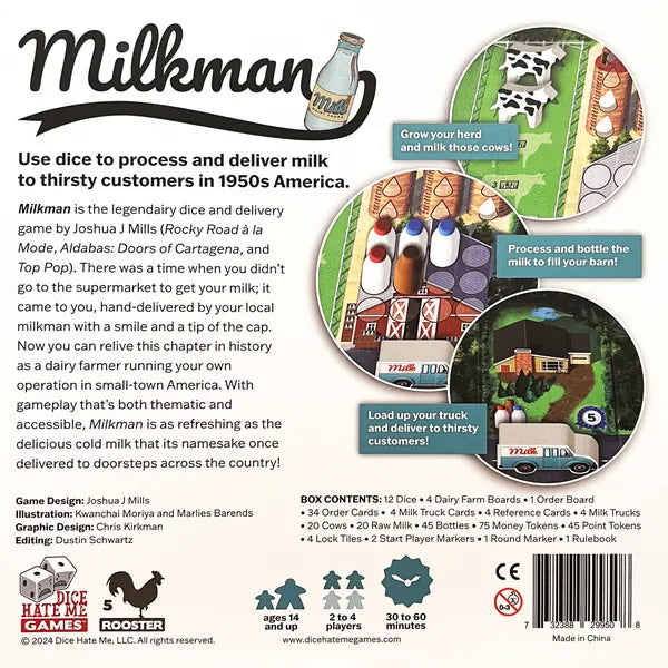 Milkman Board Game | Odin's Place
