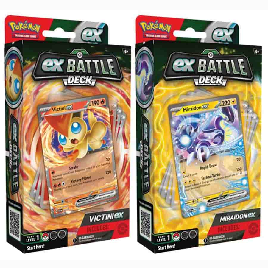 Pokemon TCG: Victini/Miraidon EX Battle Deck | Odin's Place
