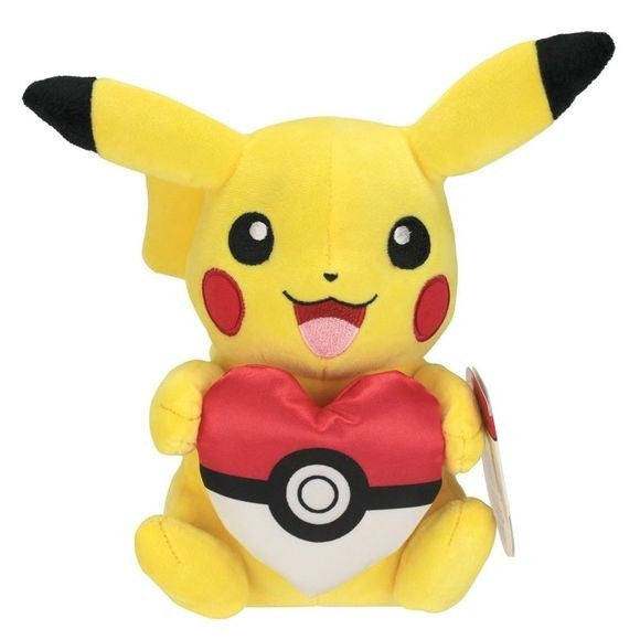 Pokemon 8" Valentine's Day Plush Assorted | Odin's Place