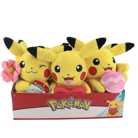 Pokemon 8" Valentine's Day Plush Assorted | Odin's Place