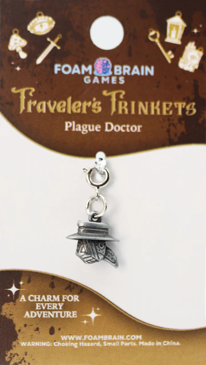 Foam Brain Traveler's Trinkets: Plague Doctor Charm | Odin's Place