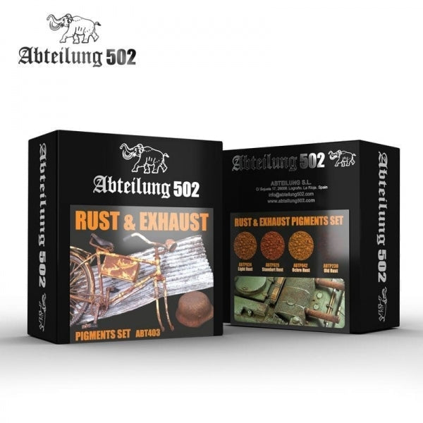 Abteilung 502 Rust and Exhaust Pigments Set | Odin's Place