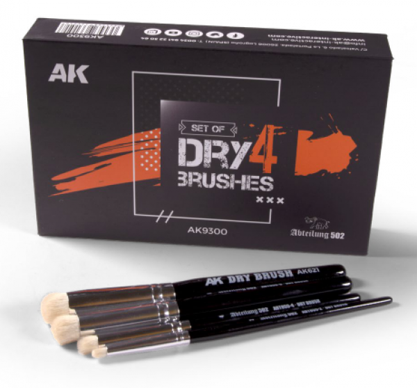AK Interactive Dry Brush Set | Odin's Place