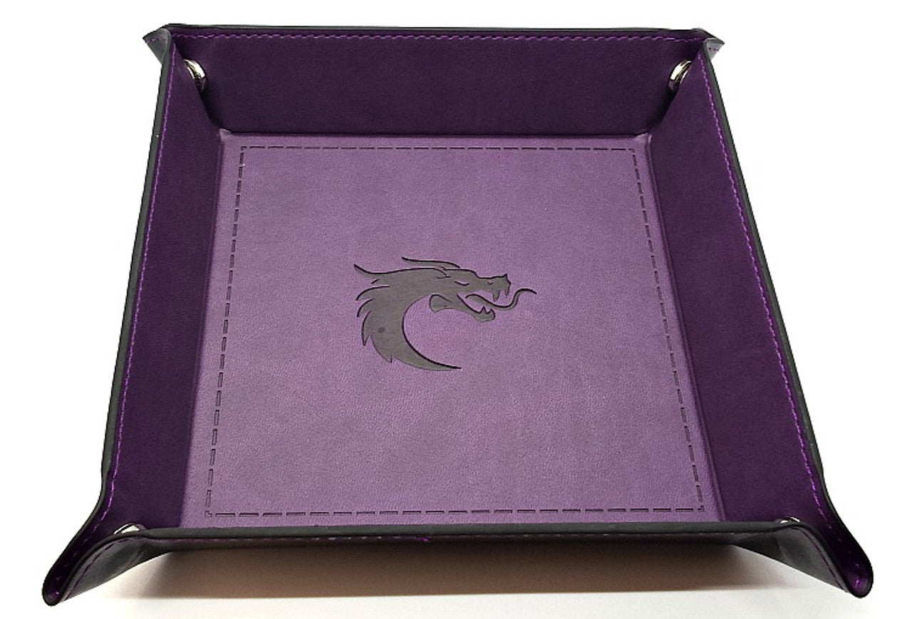 Old School Dice: Square Rolling Tray - Assorted Colors | Odin's Place