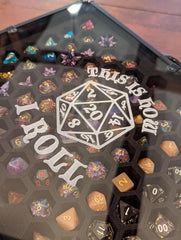 NTSD Gaming Glass Dice Case, Assorted Styles | Odin's Place