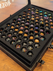 NTSD Gaming Glass Dice Case, Assorted Styles | Odin's Place