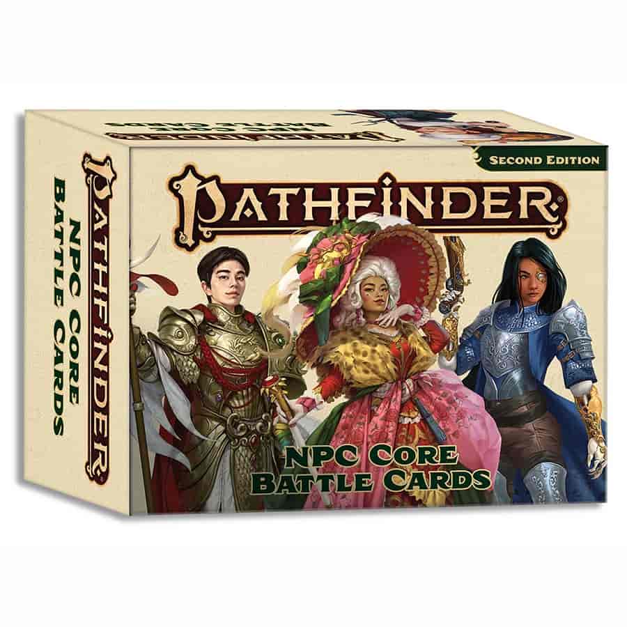 Pathfinder (2E): NPC Core Battle Cards | Odin's Place