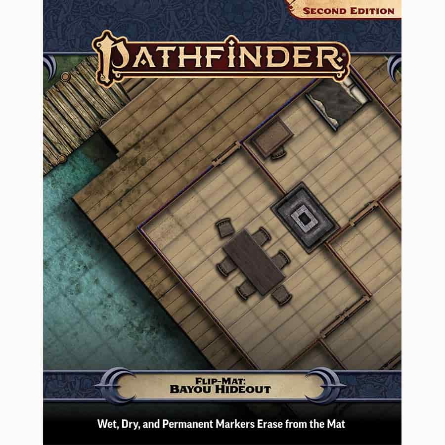 Pathfinder RPG 2E: Flip-Mat: Bayou Hideout | Odin's Place