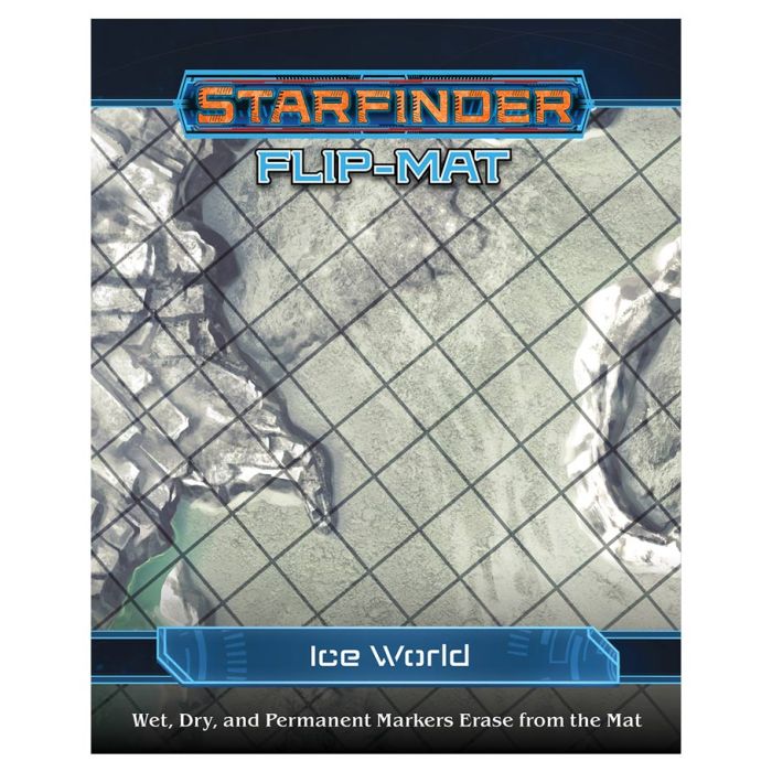 Starfinder: Flip Mat - Ice World | Odin's Place