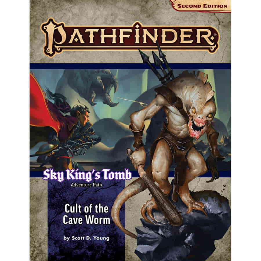 Pathfinder 2E Adventure Path: Cult of the Cave Worm (Sky King's Tomb 2 of 3) | Odin's Place