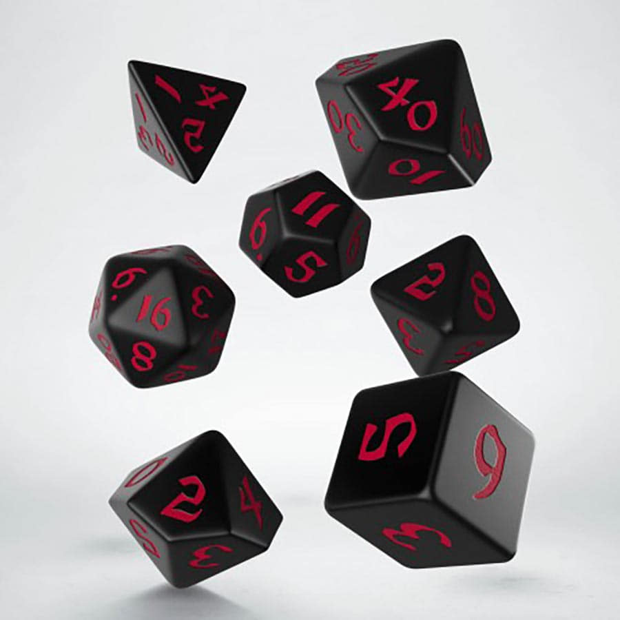 Q Workshop 7ct Classic Runic Dice Assorted Styles | Odin's Place