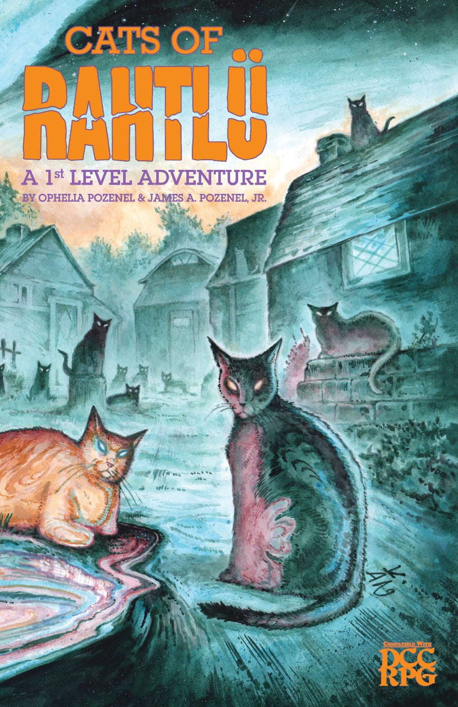 Dungeon Crawl Classics RPG: Adventure - Cats of Rahtlu | Odin's Place