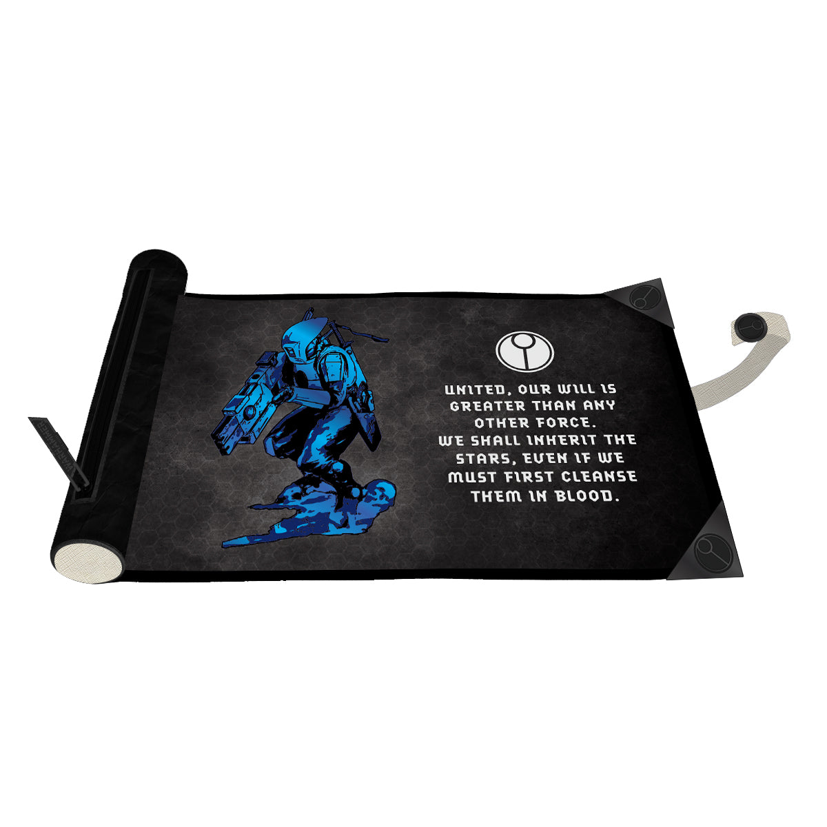 Ultra Pro Dice Scroll Warhammer 40K Premium Foil T`Au Empire Codex Aligned Dice Scroll | Odin's Place