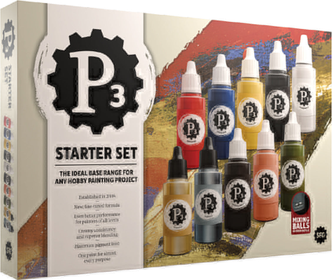 P3 Paint: Starter Set (10 Paints) | Odin's Place