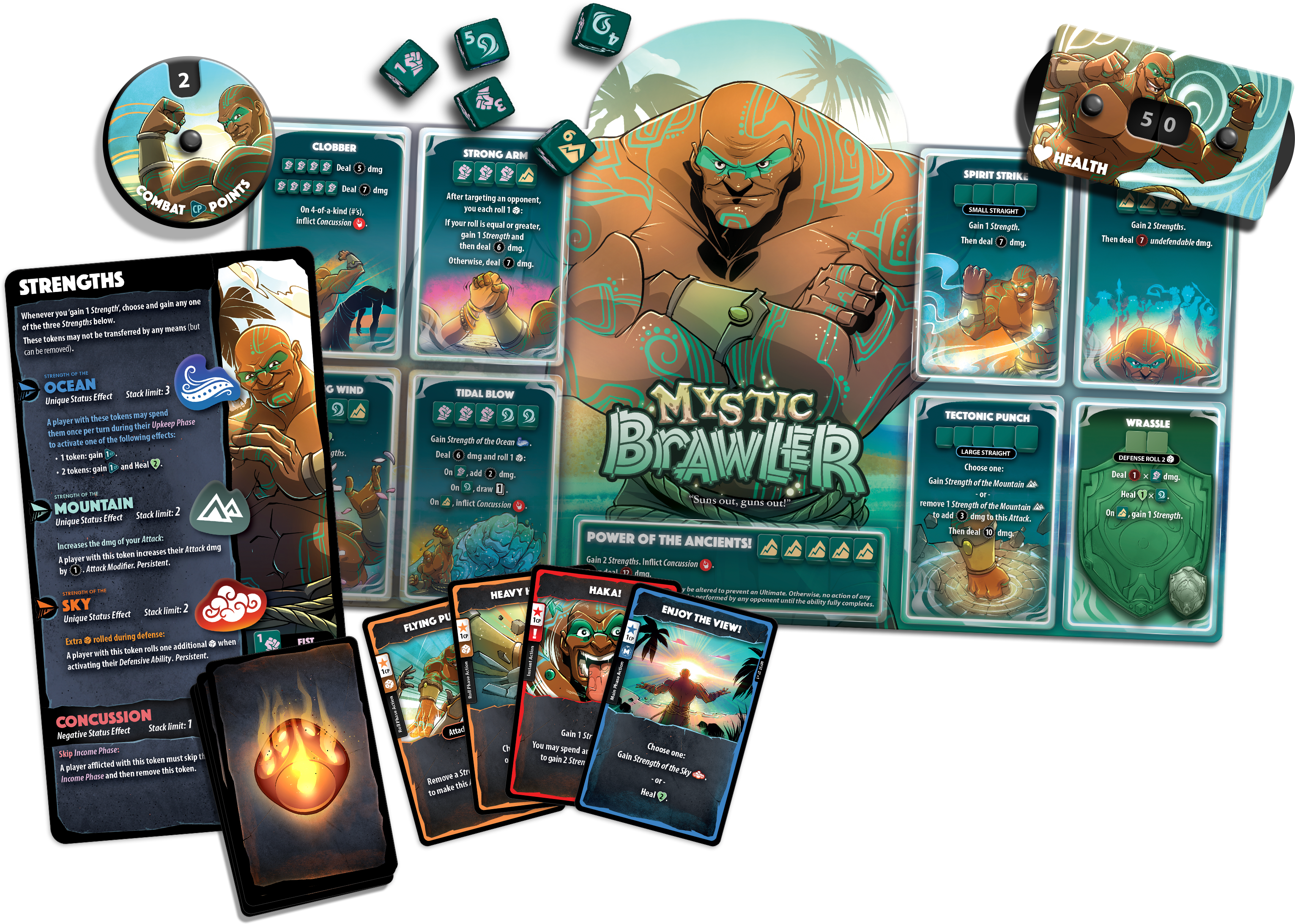 Dice Throne:  Mystic Brawler | Odin's Place