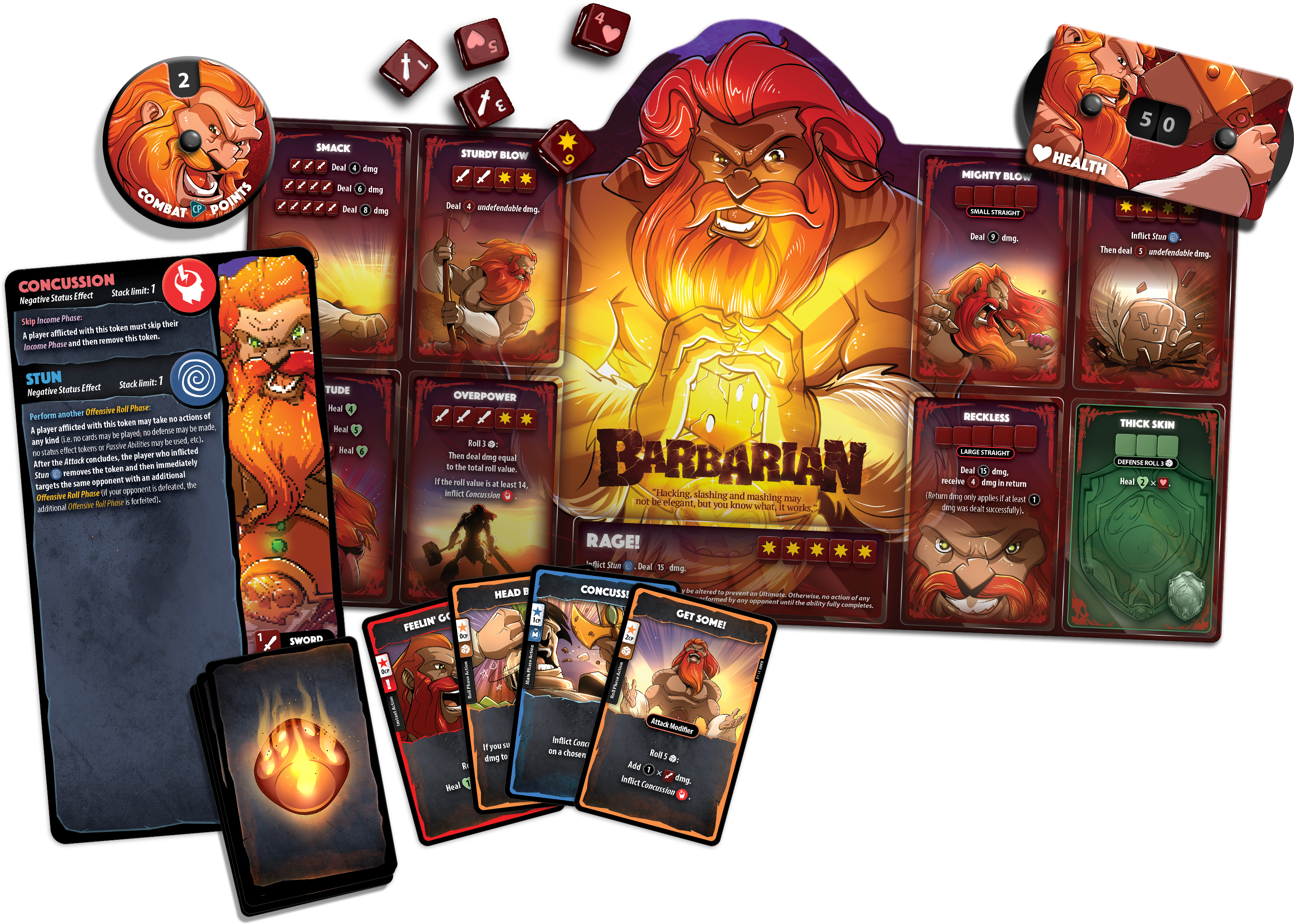 Dice Throne:  Barbarian | Odin's Place