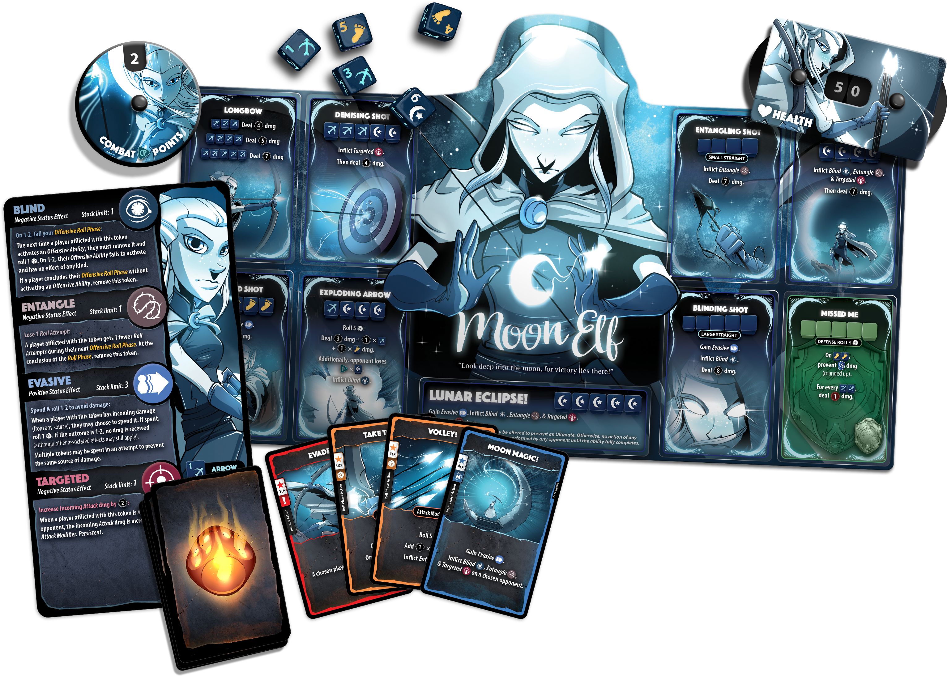 Dice Throne:  Moon Elf | Odin's Place