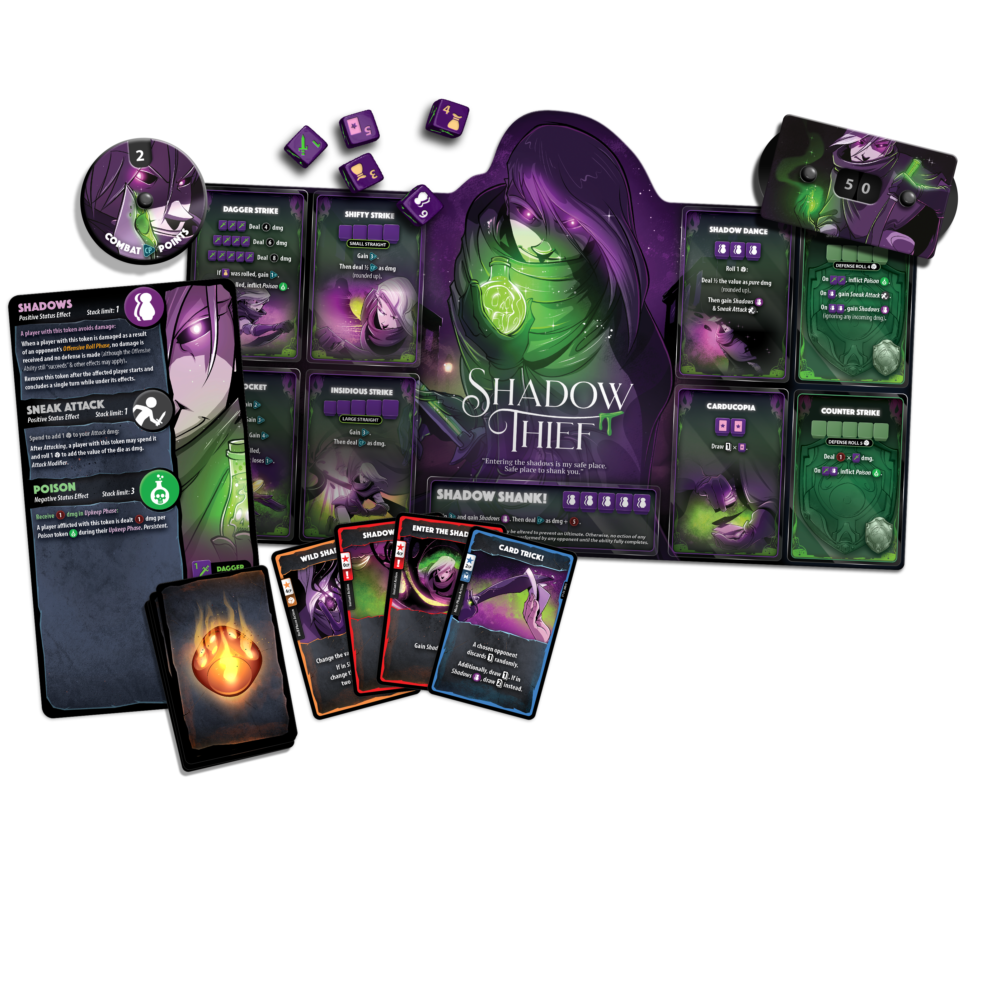 Dice Throne:  Shadow Thief | Odin's Place