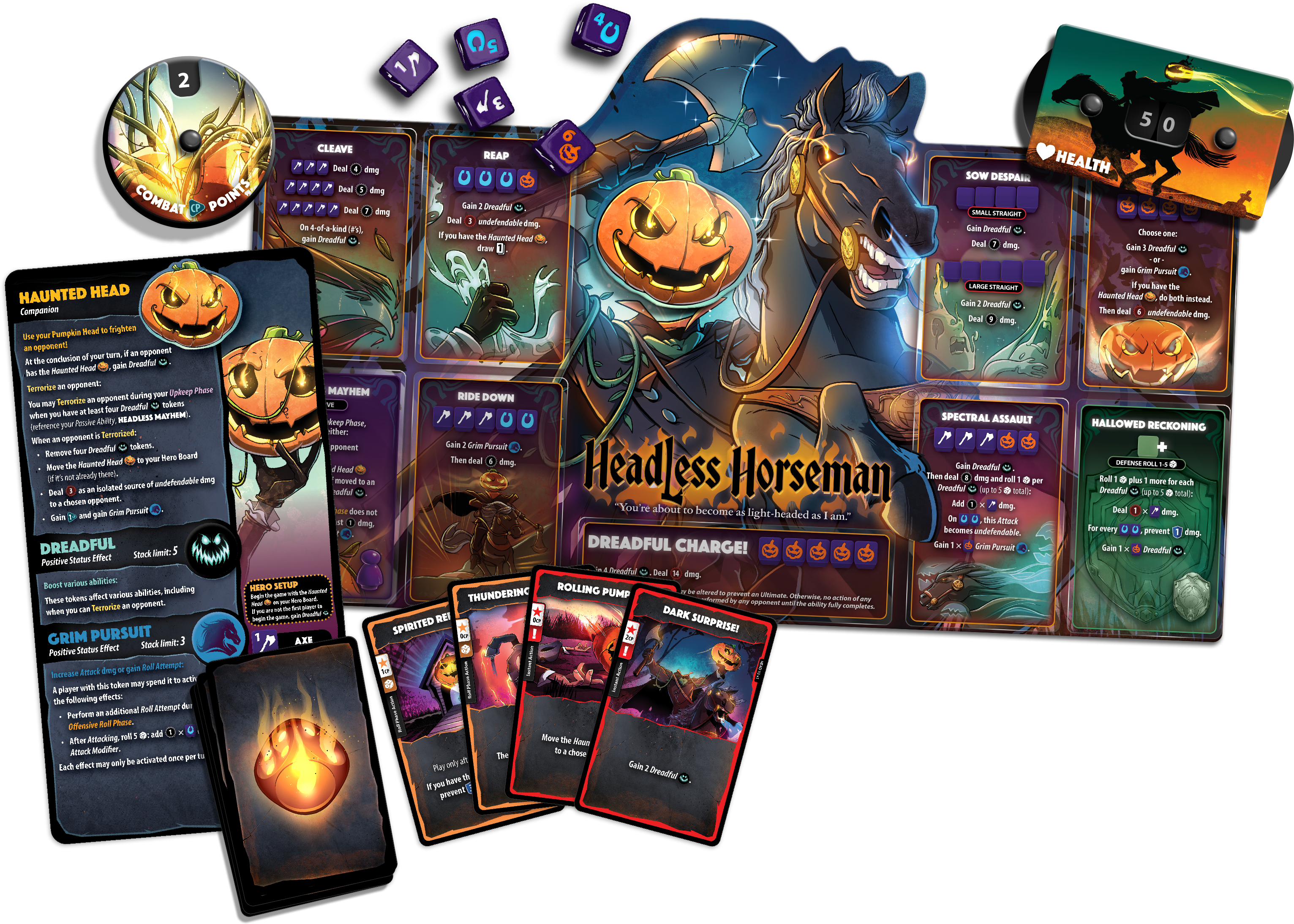 Dice Throne:  Headless Horseman | Odin's Place