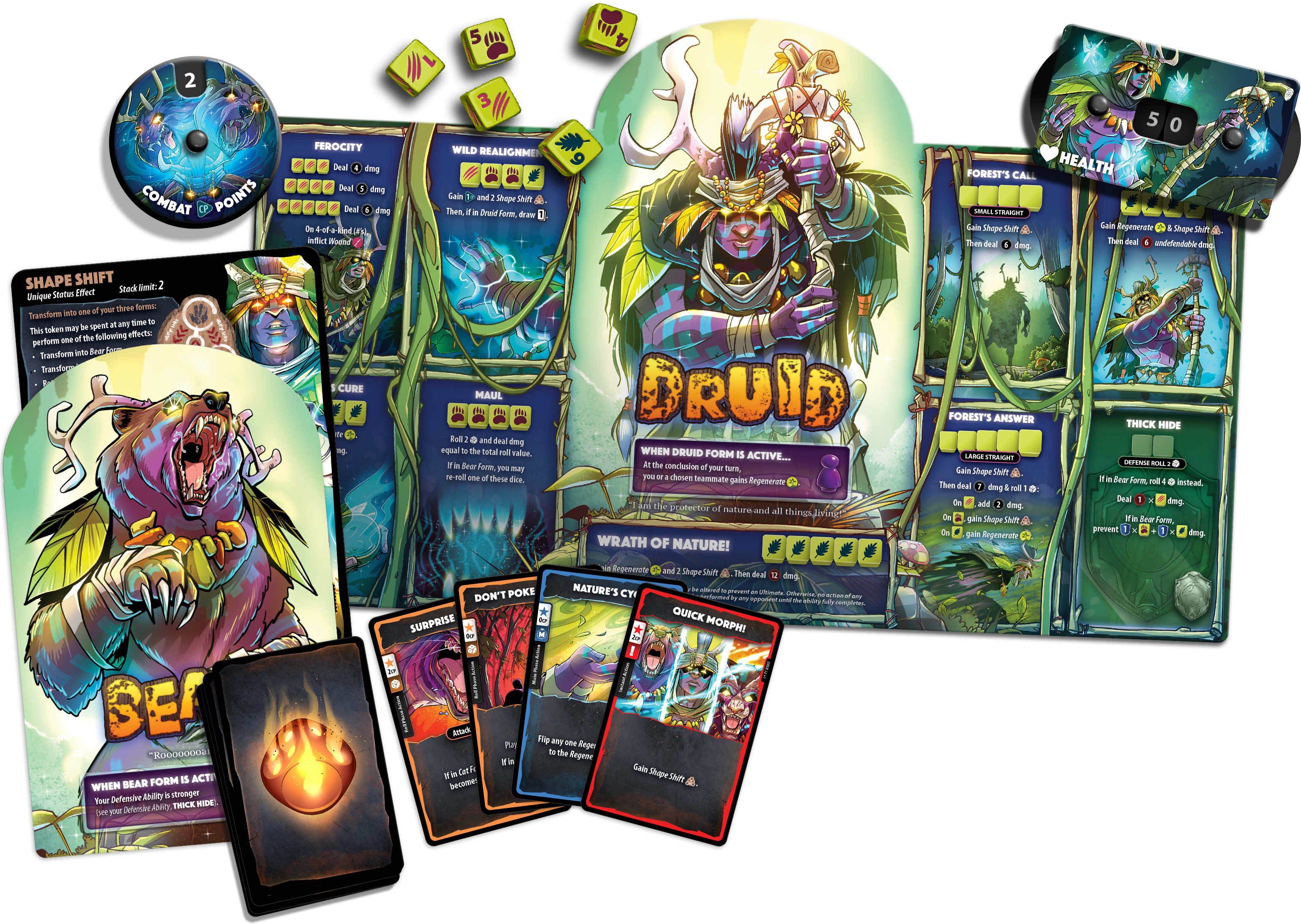Dice Throne:  Druid | Odin's Place