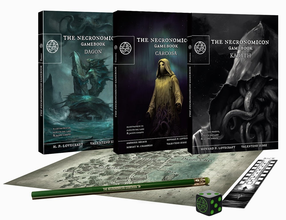 The Necronomicon Gamebook Trilogy | Odin's Place