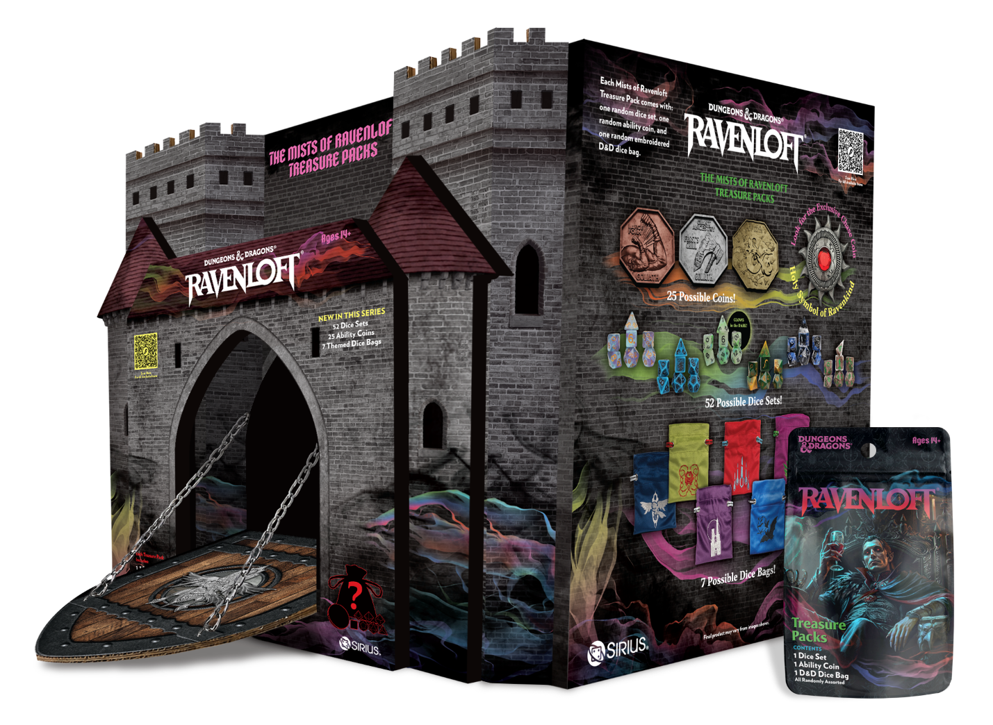 Dungeons & Dragons: The Mists of Ravenloft Treasure Packs Blind Bag | Odin's Place