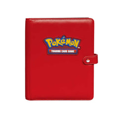 Ultra Pro: Pokemon TCG: Premium Red Snap Binder | Odin's Place