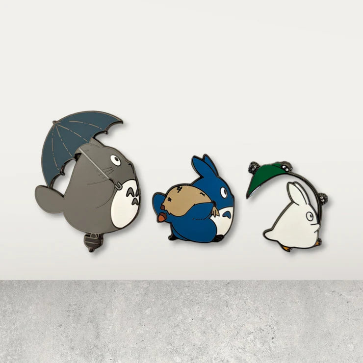 Sugar Cubed Studios Totoro Family Pins, Assorted Styles | Odin's Place