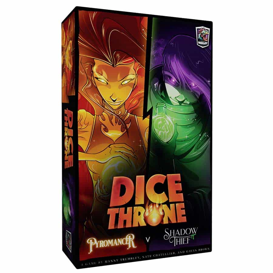 DICE THRONE: SEASON ONE: PYROMANCER VS SHADOW THIEF | Odin's Place