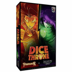 DICE THRONE: SEASON ONE: PYROMANCER VS SHADOW THIEF | Odin's Place