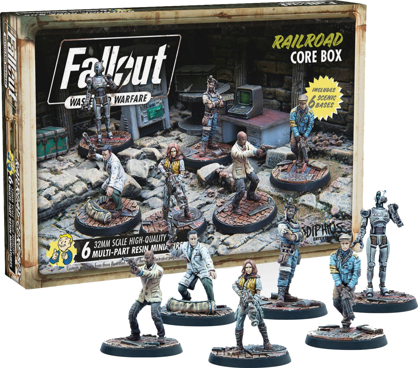 Fallout Wasteland Warfare - Railroad Core Box | Odin's Place